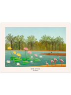 Henri Rousseau The Flamingoes - Art Print