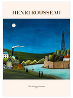 Rousseau The Seine At Suresnes - Art Print