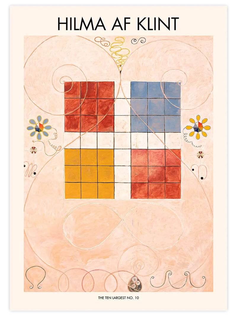 Hilma Af Klint The Ten Largest N10 - Art Print Ünlü Ressamlar Poster