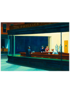 Edward Hopper Nighthawks - Art Print