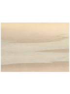 Kamisaka Sekka Ocean Waves from Momoyogusa - Art Print