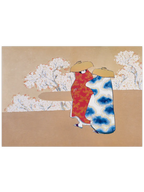 Kamisaka Sekka Momoyagusa N1 - Art Print