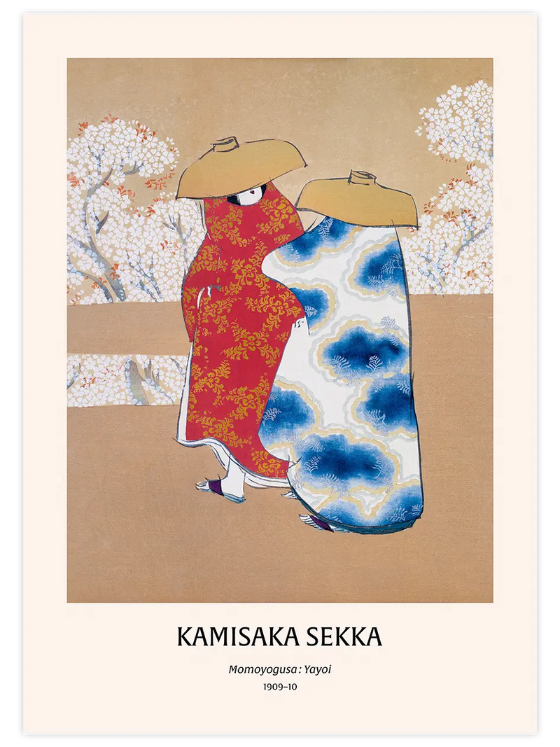 Kamisaka Sekka The Third Month - Art Print Ünlü Ressamlar Poster