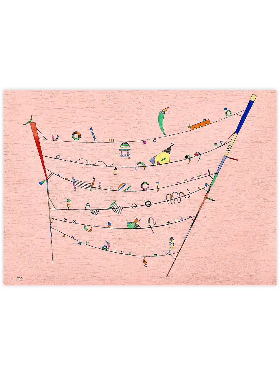Kandinsky Little Accents - Art Print Ünlü Ressamlar Poster