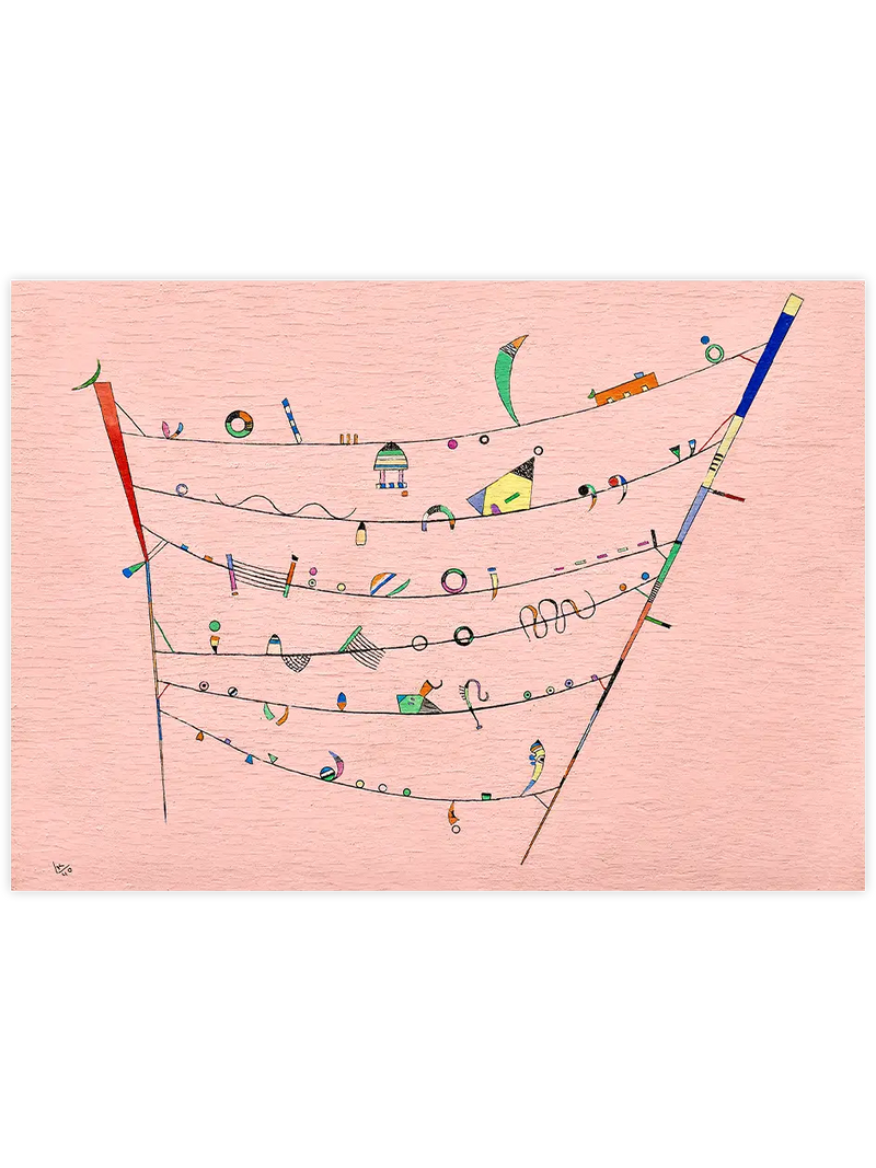 Kandinsky Little Accents - Art Print Ünlü Ressamlar Poster