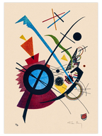 Kandinsky Violett- - Art Print