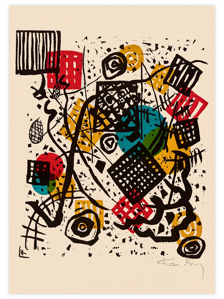 Kandinsky Small Worlds V - Art Print Ünlü Ressamlar Poster