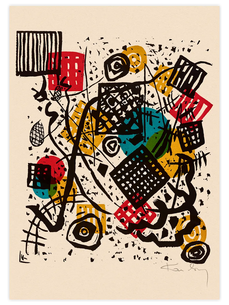Kandinsky Small Worlds V - Art Print Ünlü Ressamlar Poster