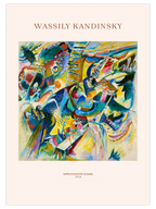 Kandinsky Improvisation Klamm - Art Print