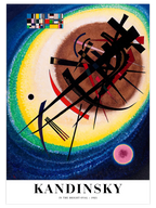 Kandinsky In the Bright Oval - Art Print