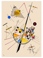 Kandinsky Delicate Tension No.85 - Art Print