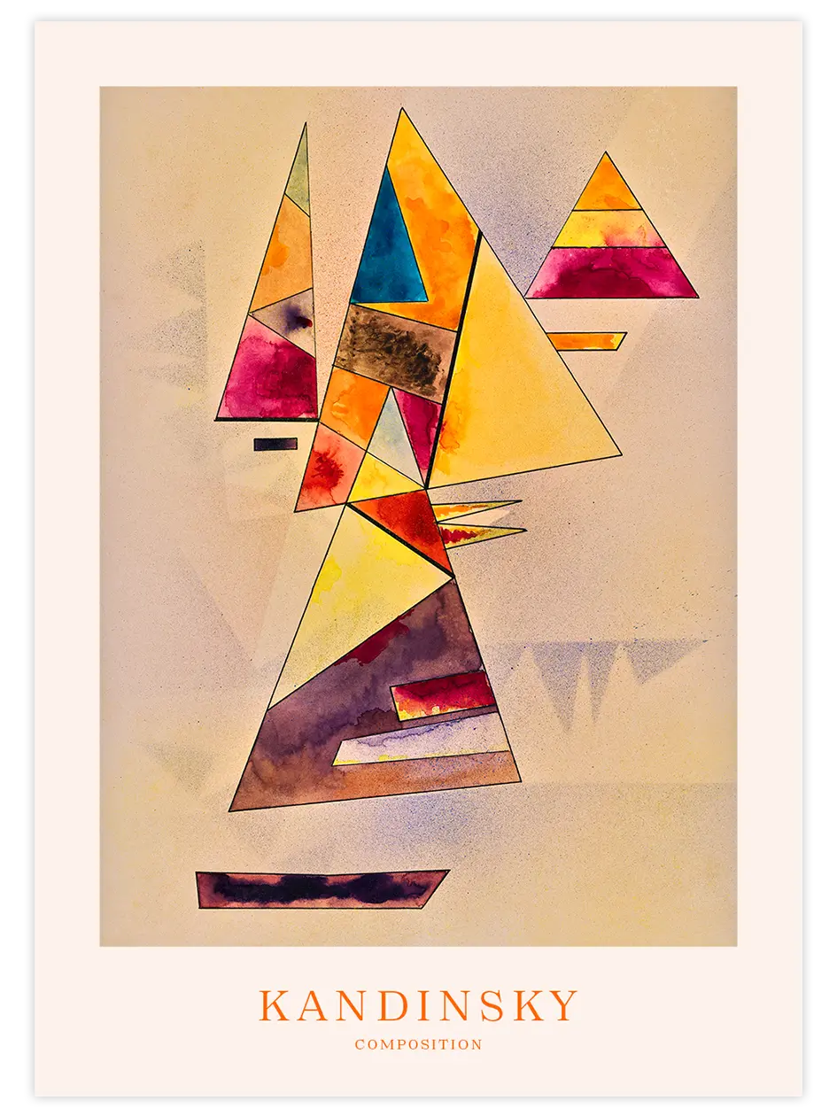 Kandinsky Composition - Art Print