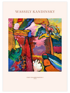 Kandinsky Study for Improvisation V - Art Print