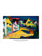 Kandinsky Murnau Burggraben Street - Art Print