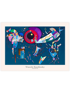 Kandinsky Around the Circle - Art Print