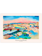 Kandinsky View of Moscow - Art Print