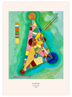 Kandinsky Variegation In The Triangle - Art Print