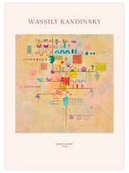 Kandinsky Gentle Ascent - Art Print