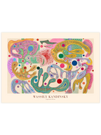 Kandinsky Capricious Forms - Art Print