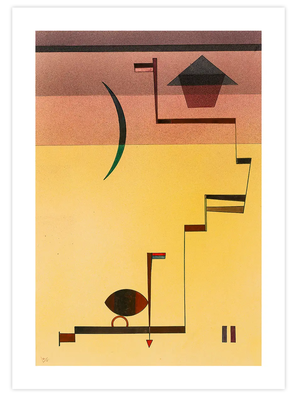 Kandinsky Art N9 - Art Print Ünlü Ressamlar Poster
