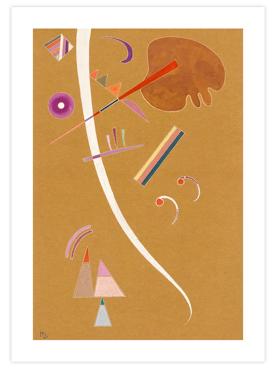 Kandinsky Art N13 - Art Print Ünlü Ressamlar Poster
