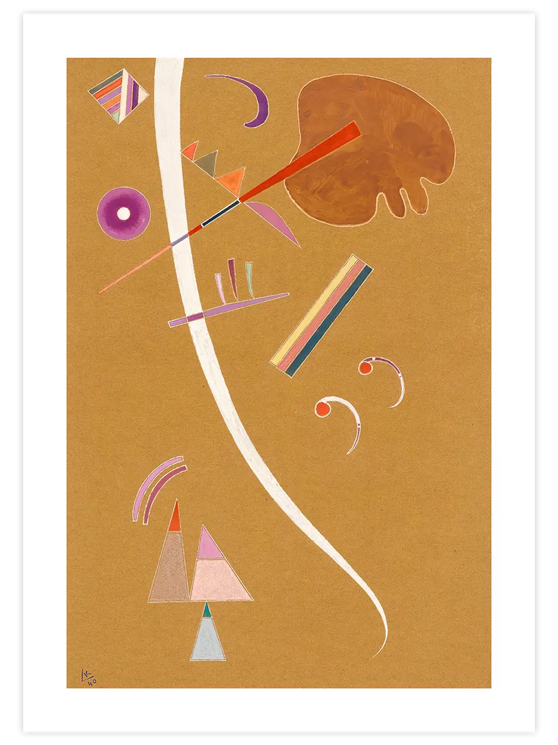 Kandinsky Art N13 - Art Print Ünlü Ressamlar Poster