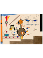 Kandinsky Floating - Art Print