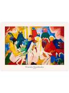 Kandinsky Oriental - Art Print