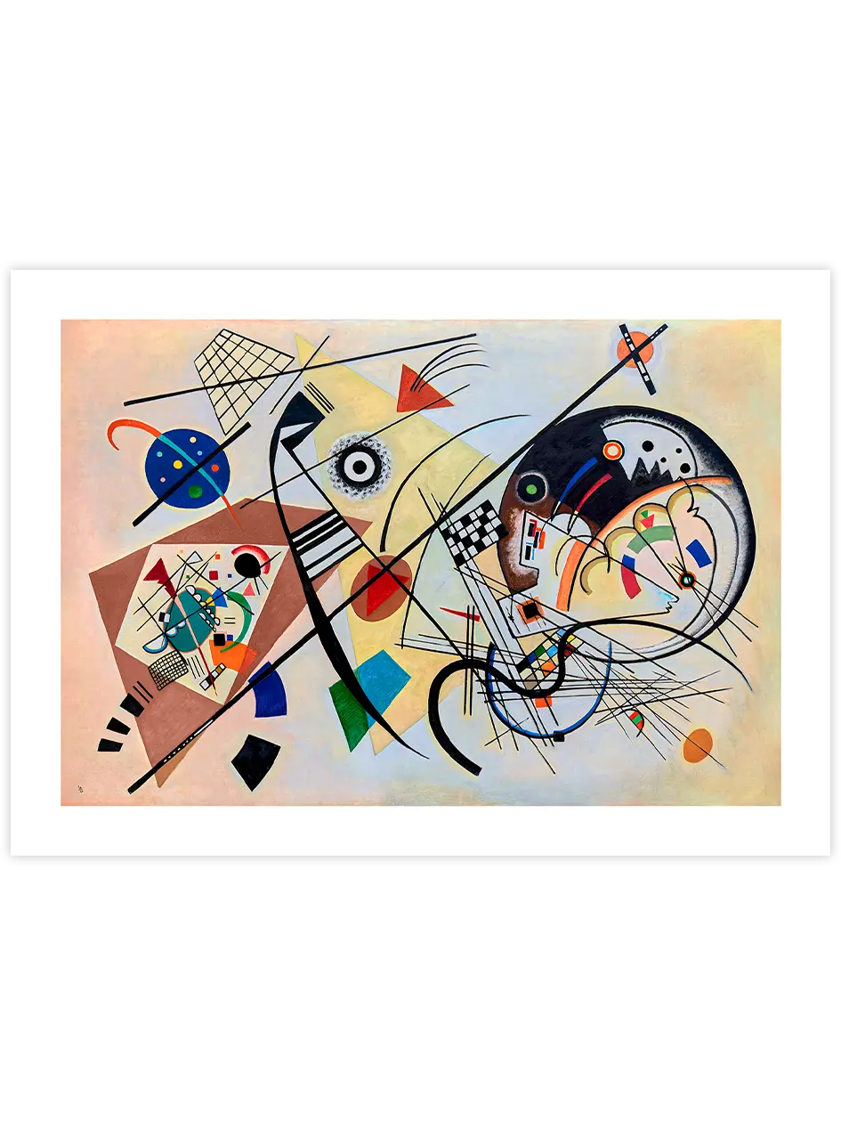 Kandinsky Transverse Line - Art Print Ünlü Ressamlar Poster