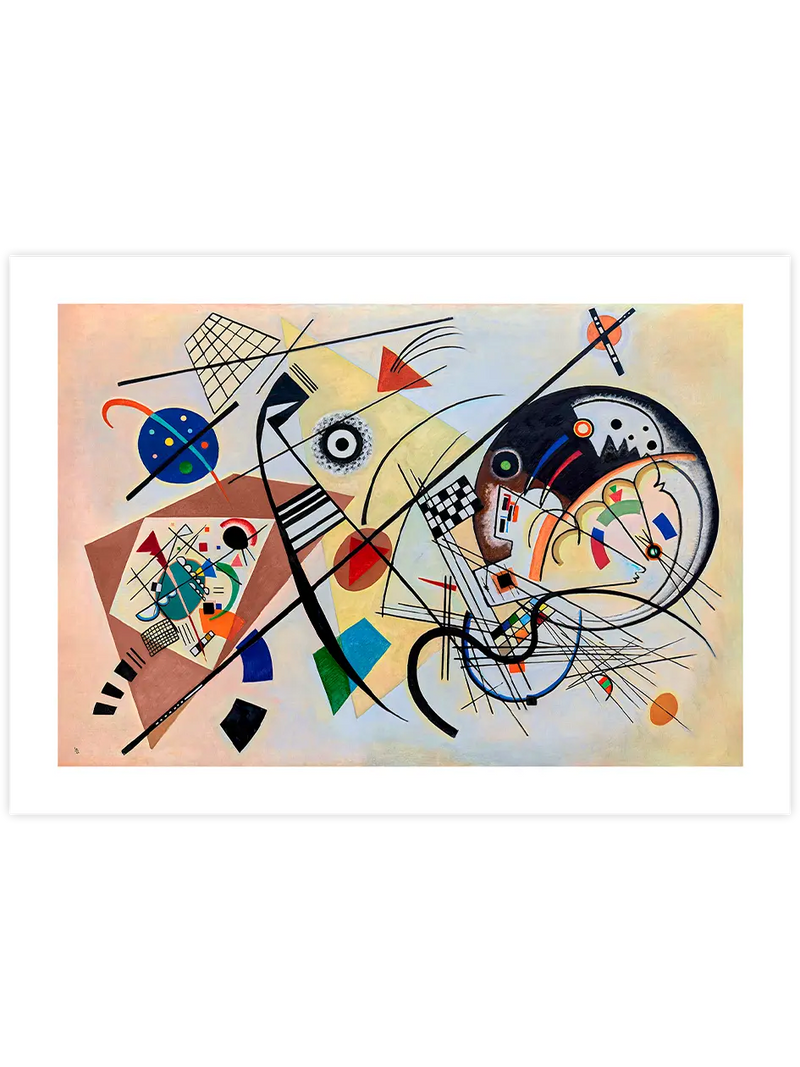 Kandinsky Transverse Line - Art Print Ünlü Ressamlar Poster