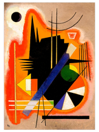 Kandinsky Einige Spitzen - Art Print