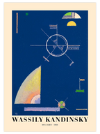 Kandinsky Dull Grey - Art Print