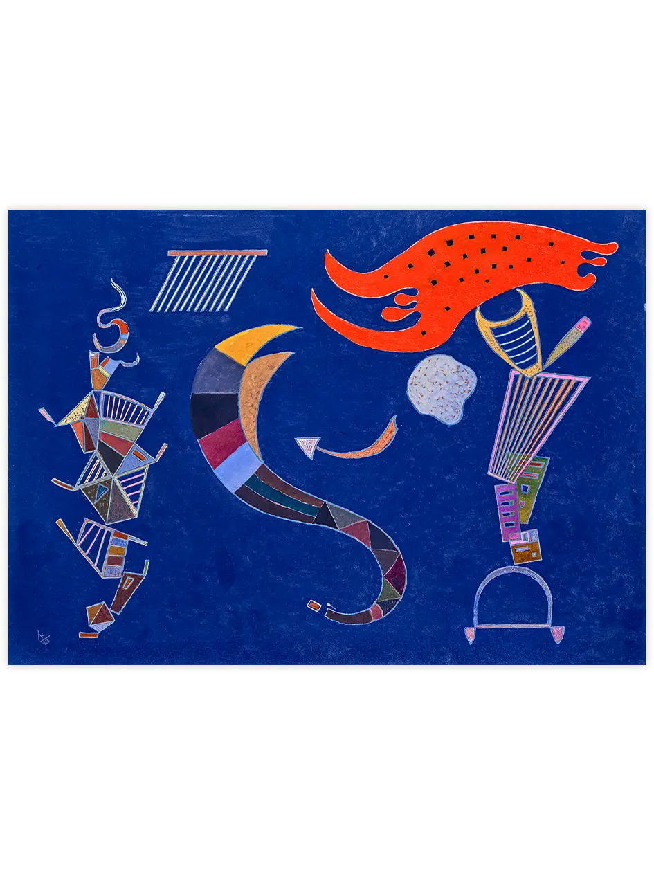 Kandinsky The Arrow - Art Print Ünlü Ressamlar Poster