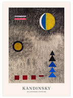 Kandinsky Im Lockeren Schwarz - Art Print