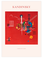 Kandinsky Dumpfes Rot, No.400 - Art Print