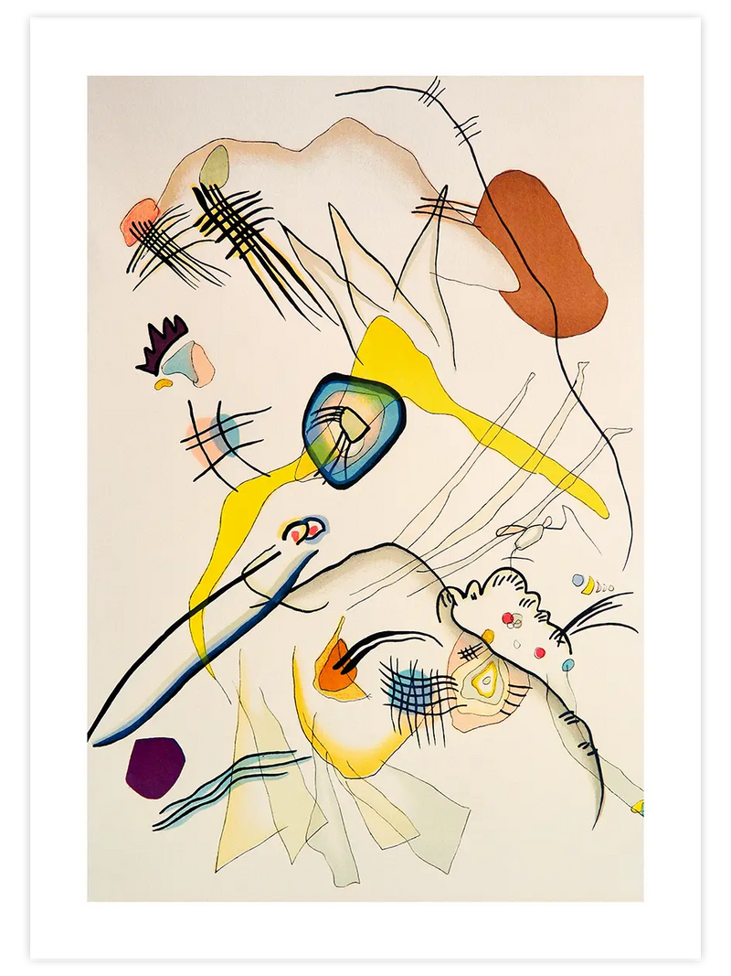 Kandinsky Art N19 - Art Print Ünlü Ressamlar Poster