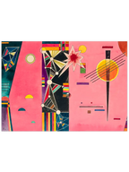 Wassily Kandinsky Red Rose - Art Print