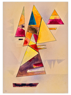 Kandinsky Kompozisyon - Art Print