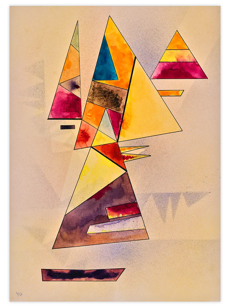 Kandinsky Kompozisyon - Art Print