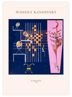 Kandinsky Les Trois Ovales - Art Print
