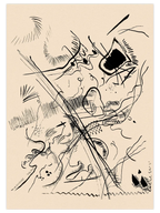 Kandinsky Sketch N1 - Art Print