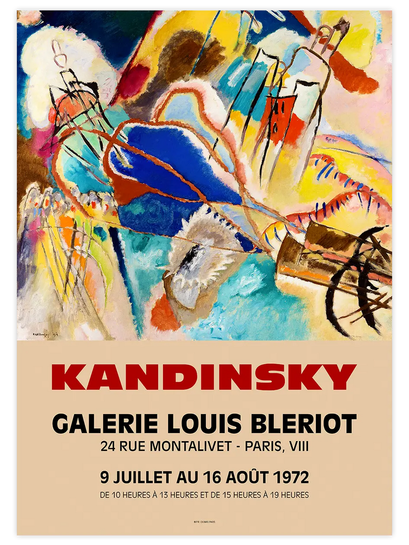 Kandinsky Afiş N16 - Art Print Ünlü Ressamlar Poster