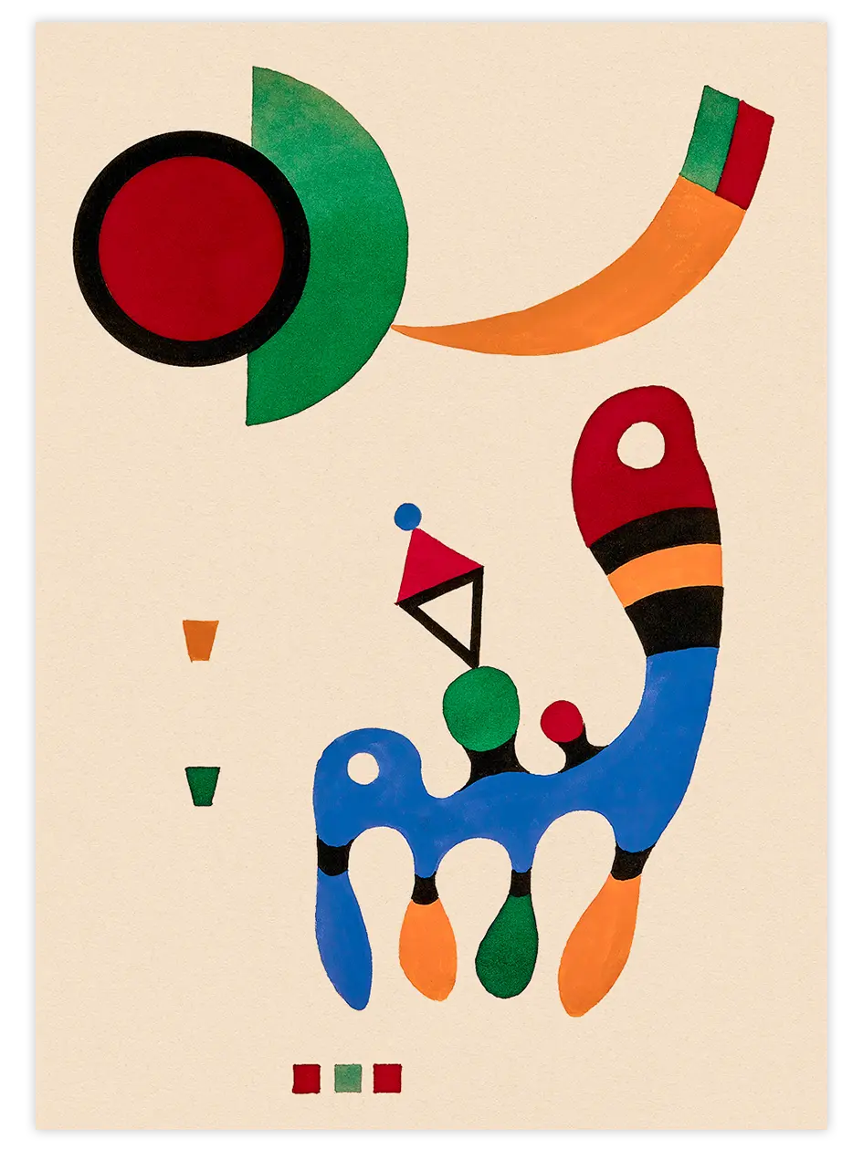 Kandinsky Composition - Art Print