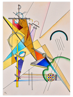 Kandinsky Gewebe - Art Print
