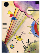 Kandinsky Clear Connection - Art Print