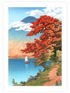 Kawase Lake Chūzenji at Nikko - Art Print