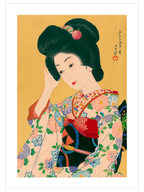 Kawase Departing Spring - Art Print