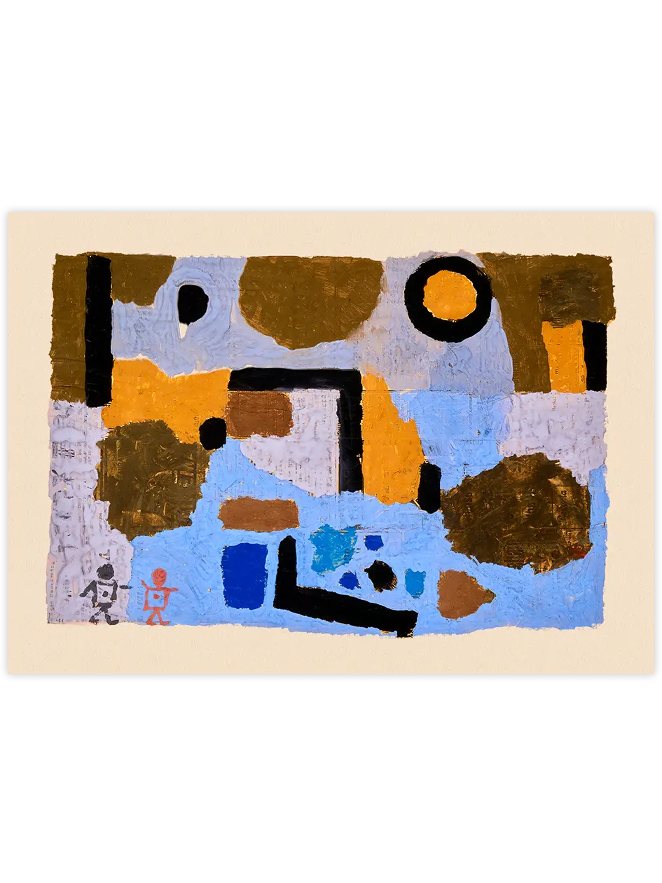 Klee With the Two Lost Ones - Art Print Ünlü Ressamlar Poster