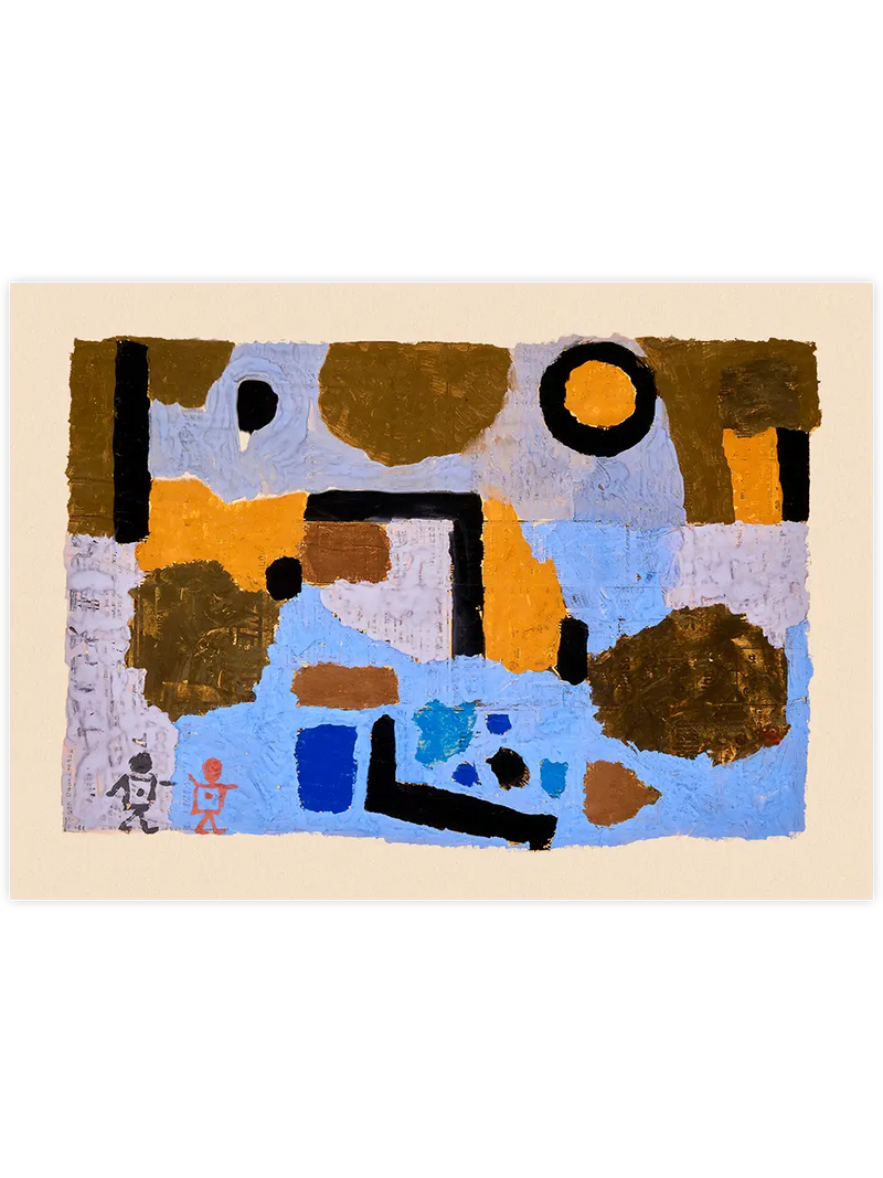 Klee With the Two Lost Ones - Art Print Ünlü Ressamlar Poster