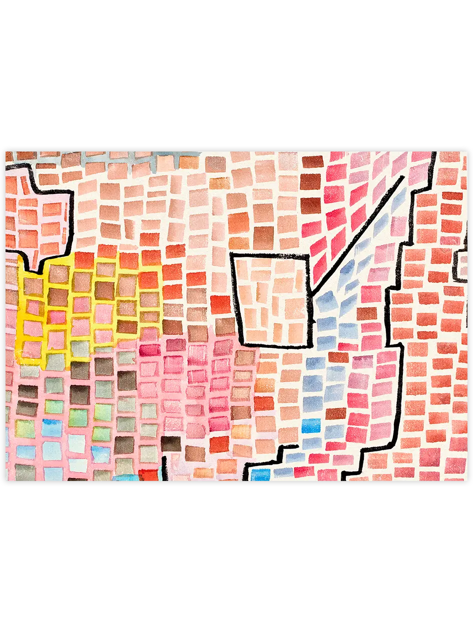Klee Fertility Tended To - Art Print Ünlü Ressamlar Poster
